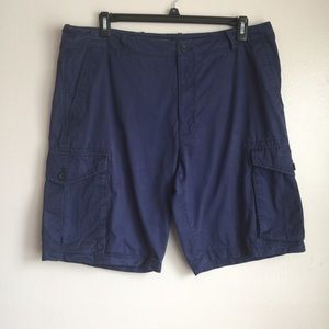 Gap Men’s Cargo Shorts Size 38 Navy Blue